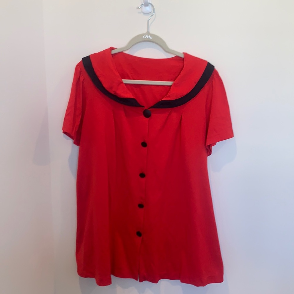 Vintage Maternity Top